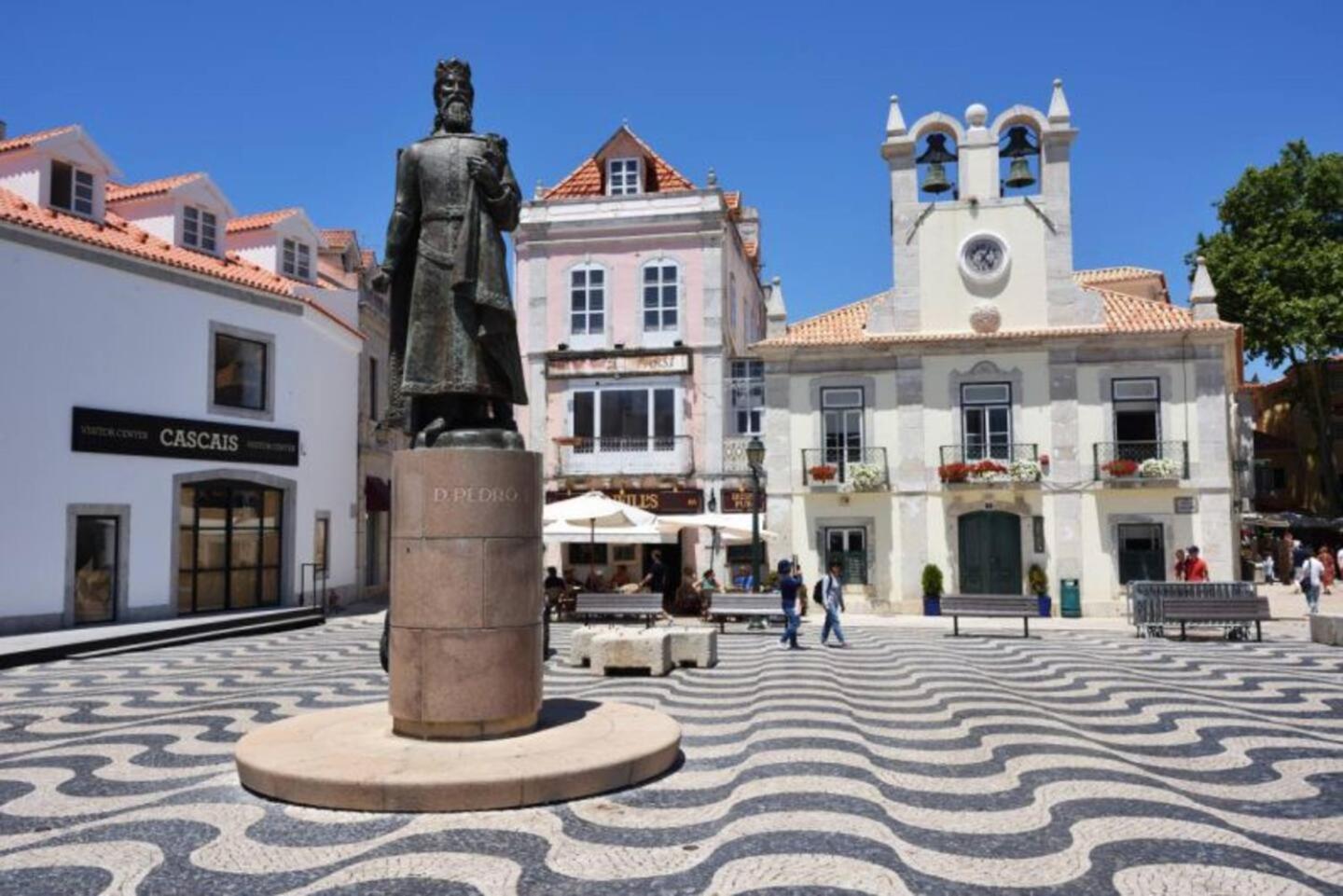 150M To Beach-Cosy Studiohistoric Oldtown Cascais Bagian luar foto