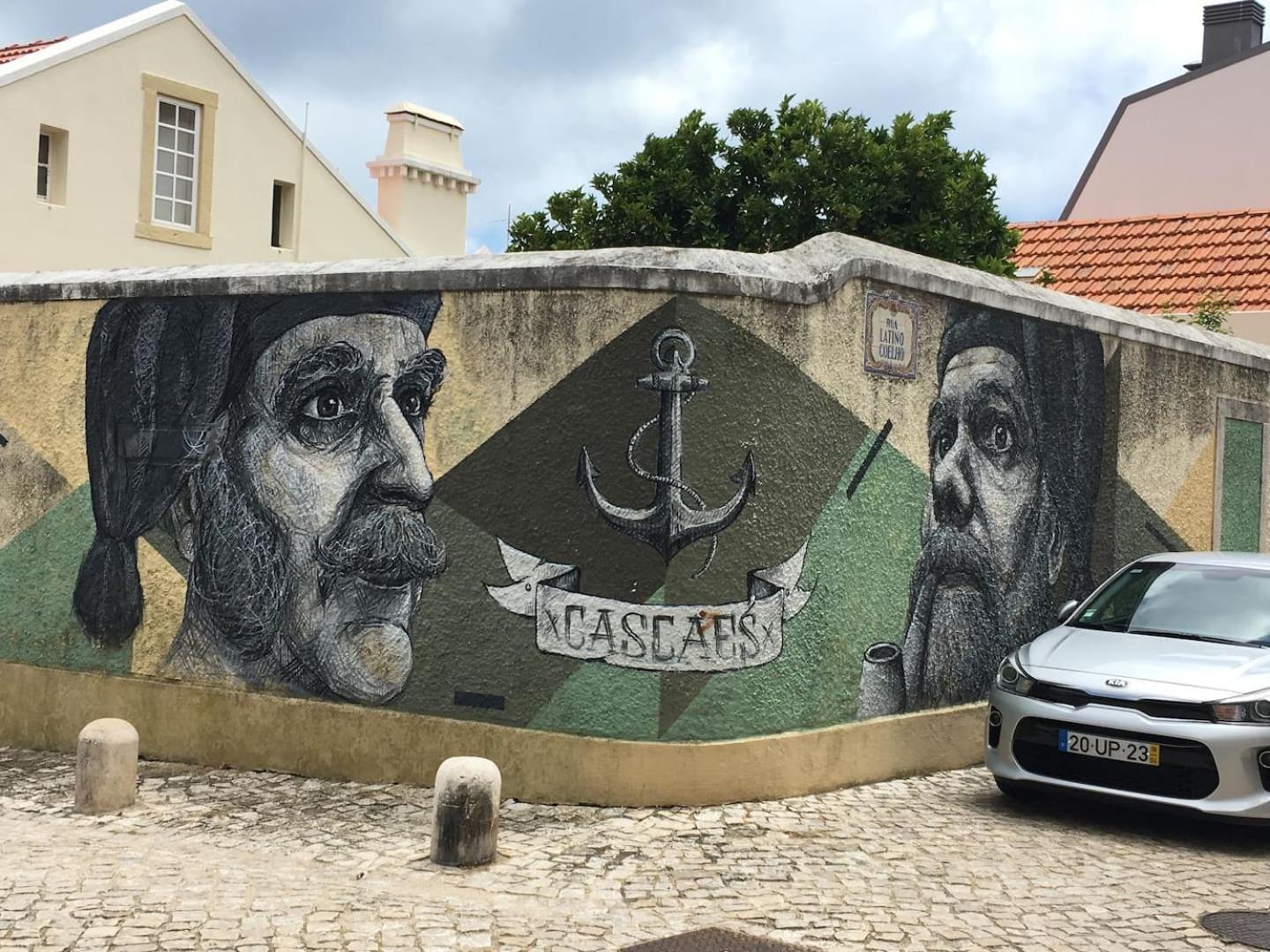 150M To Beach-Cosy Studiohistoric Oldtown Cascais Bagian luar foto